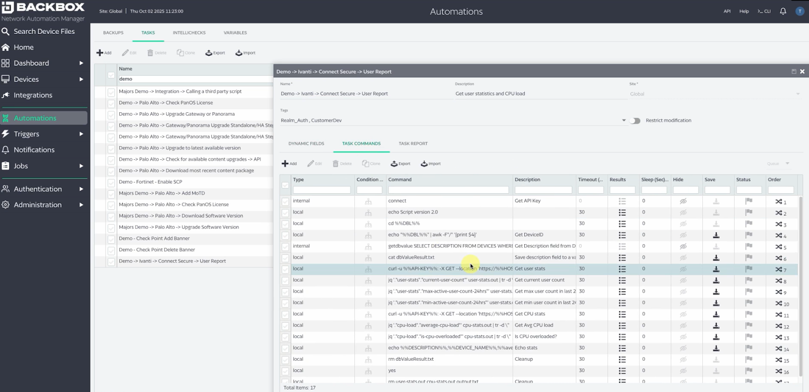 Reporting: Creating Task Reports