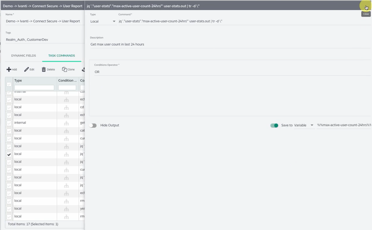 Reporting: Creating Task Reports