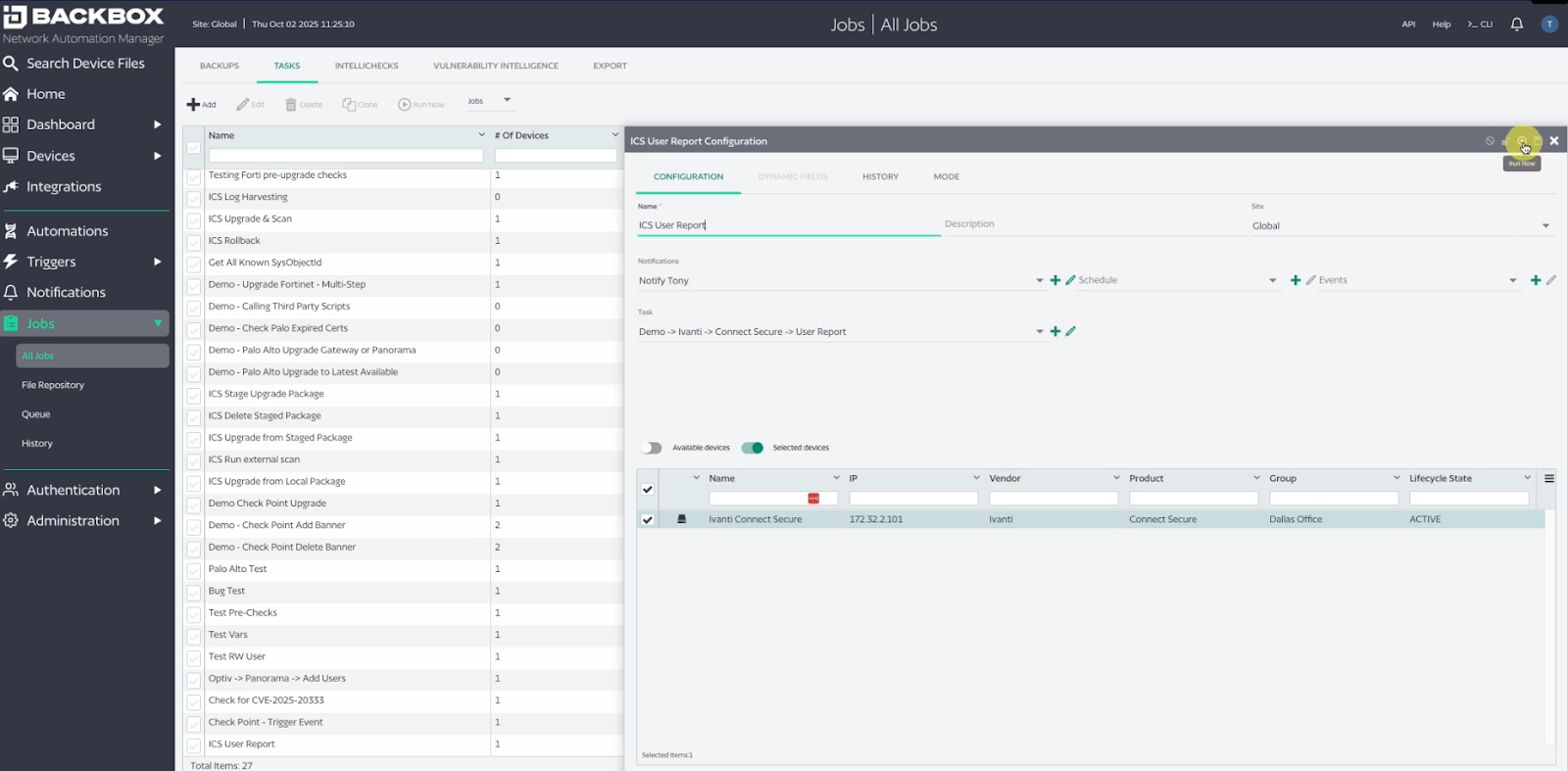 Reporting: Creating Task Reports